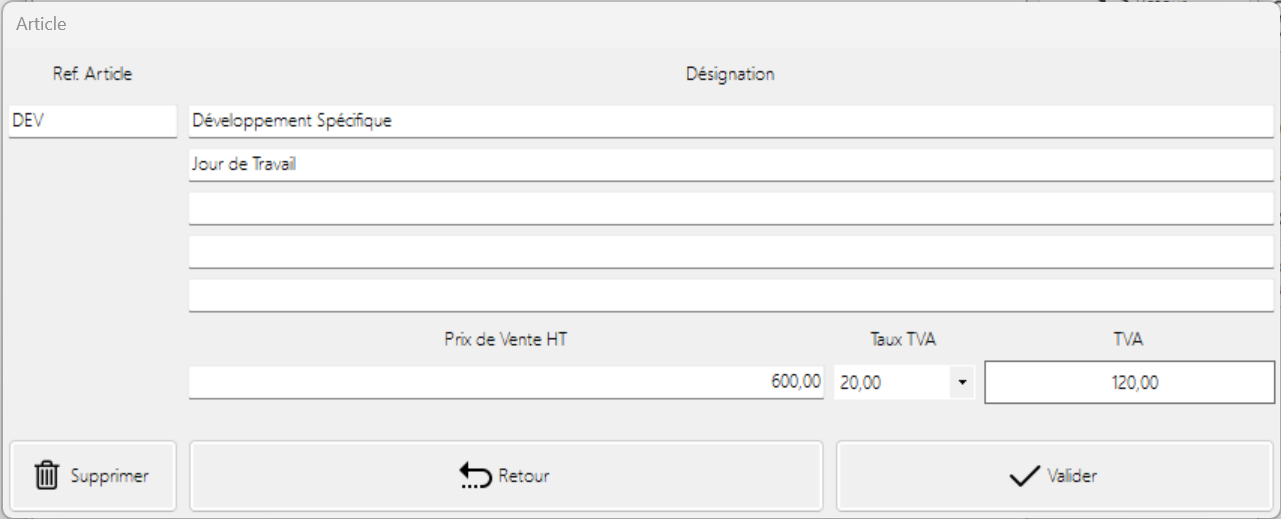 Gestion clients JYL Billing